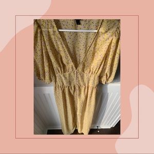Wild Fable Yellow Floral Kimono